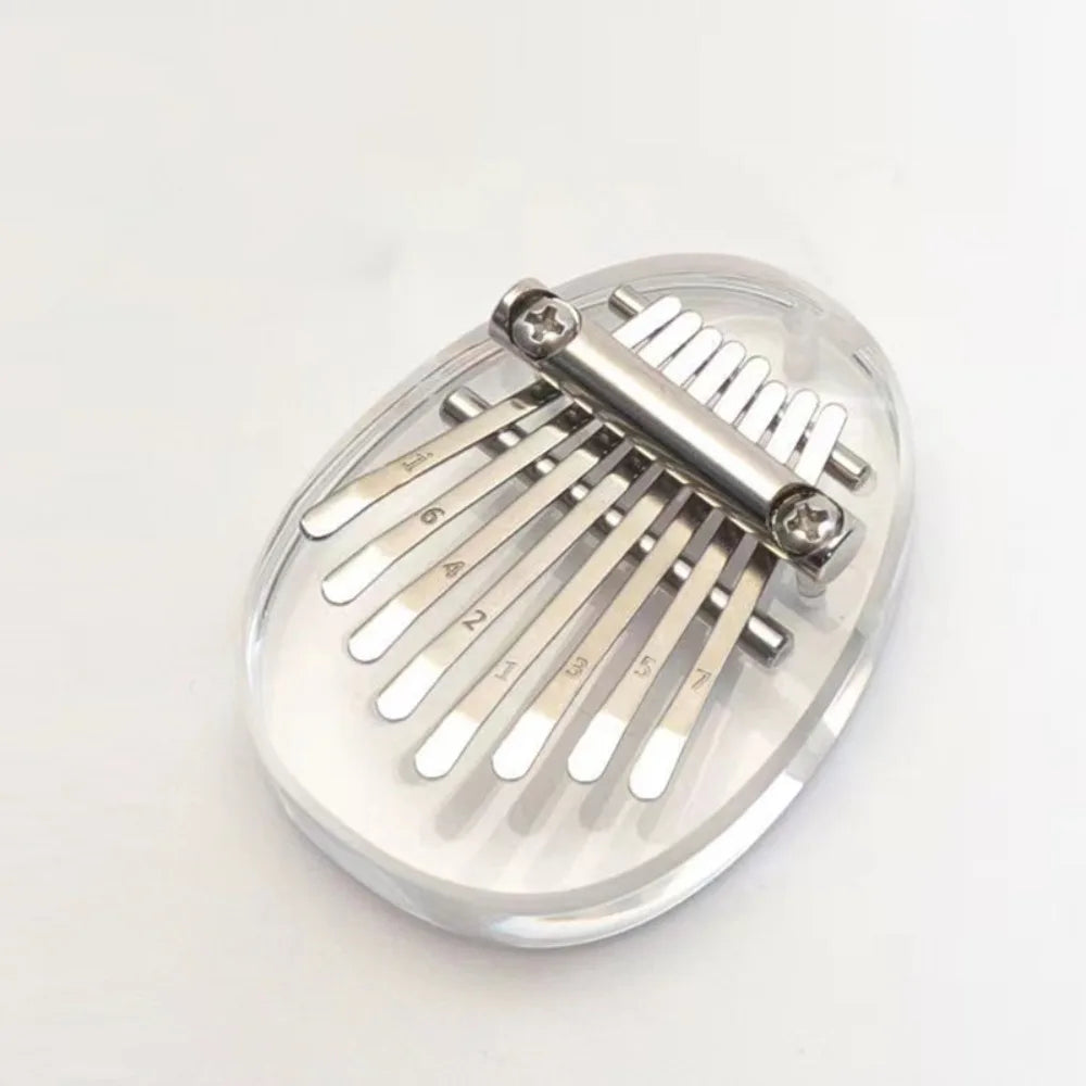 Piano Pendant 8 Key Finger Thumb Piano Marimba Musical Adult Beginners Kalimba Mini Thumb Piano Good Accessory Pendant Gift - THOOBO!