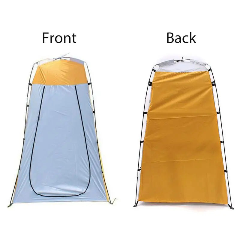 The Pop-Up Pee-Q: Insta-Privacy Outdoor Tent for Showers, Toilets & Quick Changes – Sun-Safe, Camp-Ready & Fast-Pitch Fun