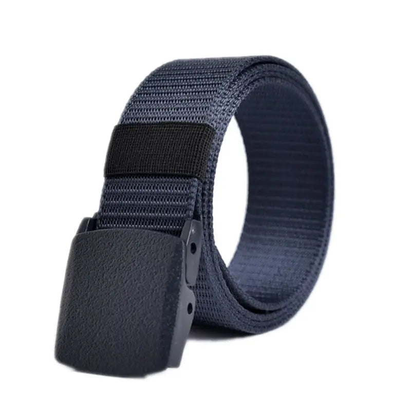 Checkpoint Ghost – Cut-to-Fit Tactical Travel Belt with Plastic Steel Buckle (No Beeps, Just Swagger) - THOOBO!