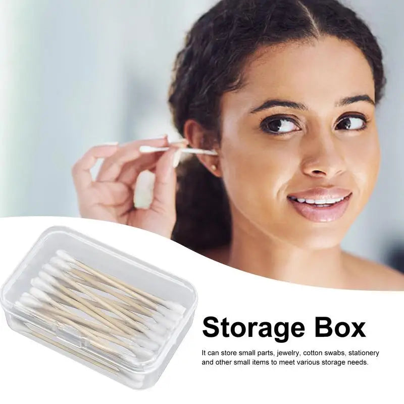 “Tiny Tidy Hero” Clear Mini Storage Box – Snap-Lid Organizer for Life’s Little Chaos