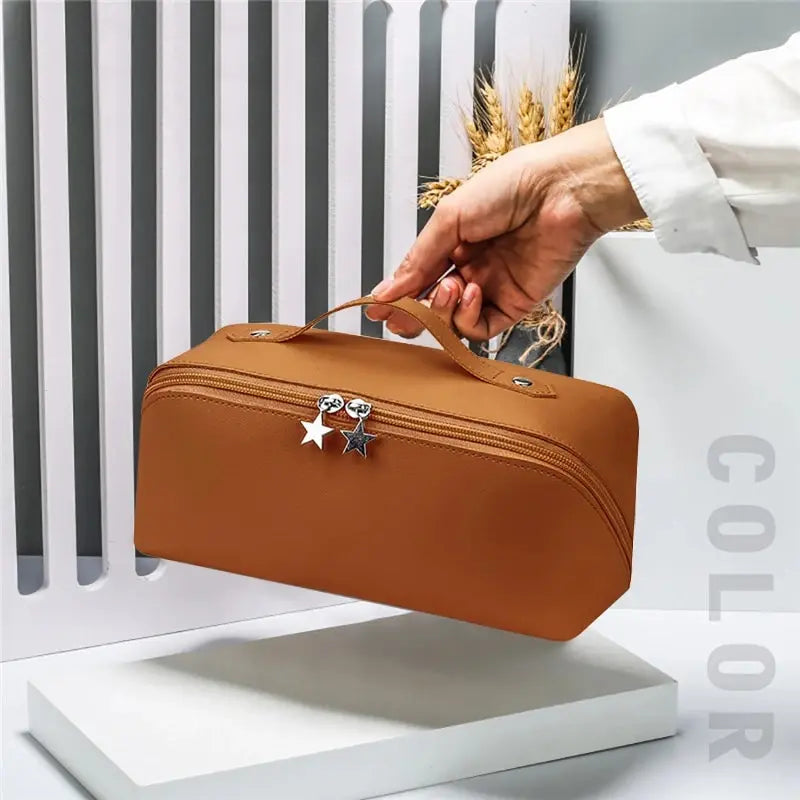 1/2Pcs Cosmetics Storage Kit Large Capacity Travel Toiletry Bag Makeup Bag Ins Advanced Sense Portable Cosmetic Storage Bag - THOOBO!