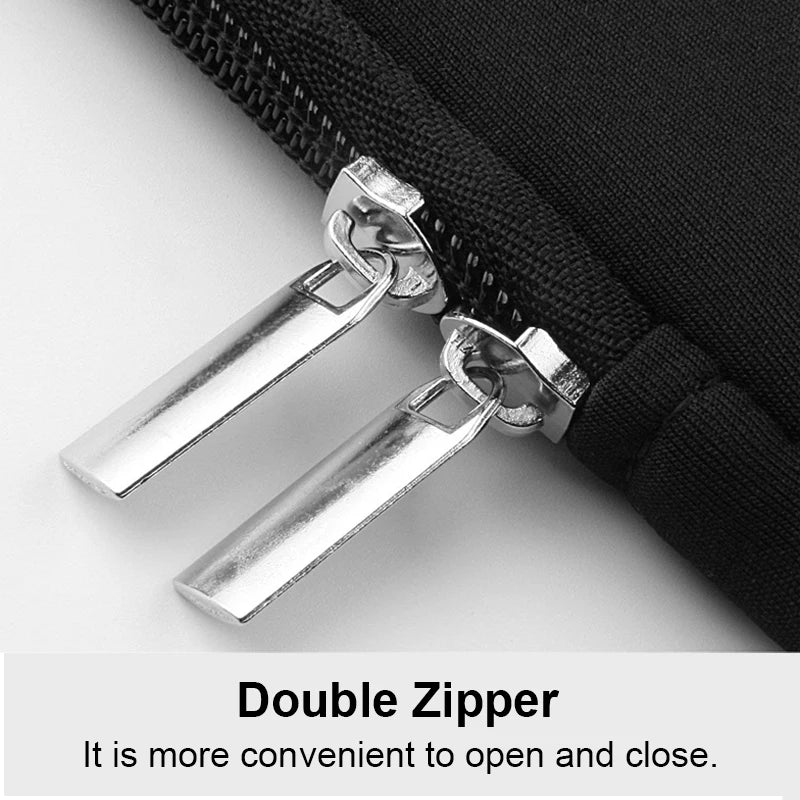 CloudSnug Cotton Laptop Sleeve – Ultra-Soft Zipper Cover for MacBook, Matebook, Dell, HP & More (11”–15.6”) - THOOBO!