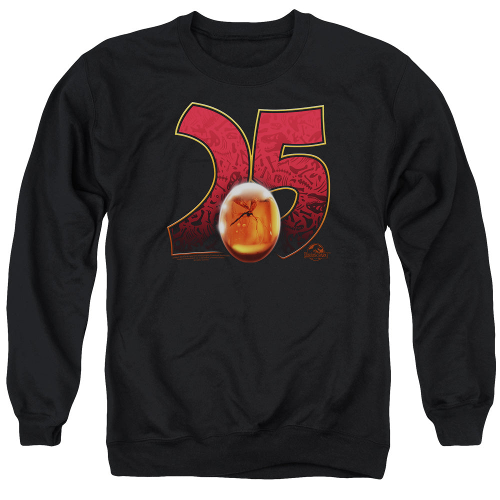 Jurassic Park Amber Mens Crewneck Sweatshirt Black