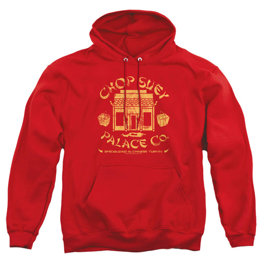 A Christmas Story Chop Suey Palace Co Mens Hoodie Red Officially Licensed