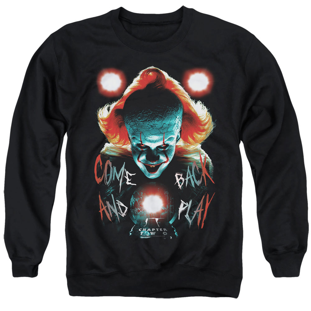 It 2017 Dead Lights Mens Crewneck Sweatshirt Black Officially Licensed