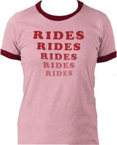 Amusement Park Rides Rides Rides Washed T-shirt