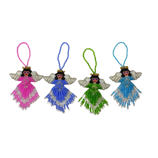 Angel Seed Bead Ornament - Guatemala