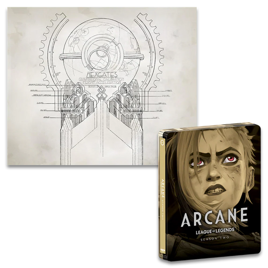 Arcane League Of Legends: Season Two (Limited Edition Steelbook) (4K UHD) + Folded Poster