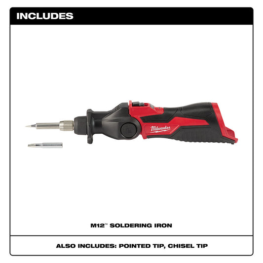 Milwaukee 2488-20 M12⢠Soldering Iron