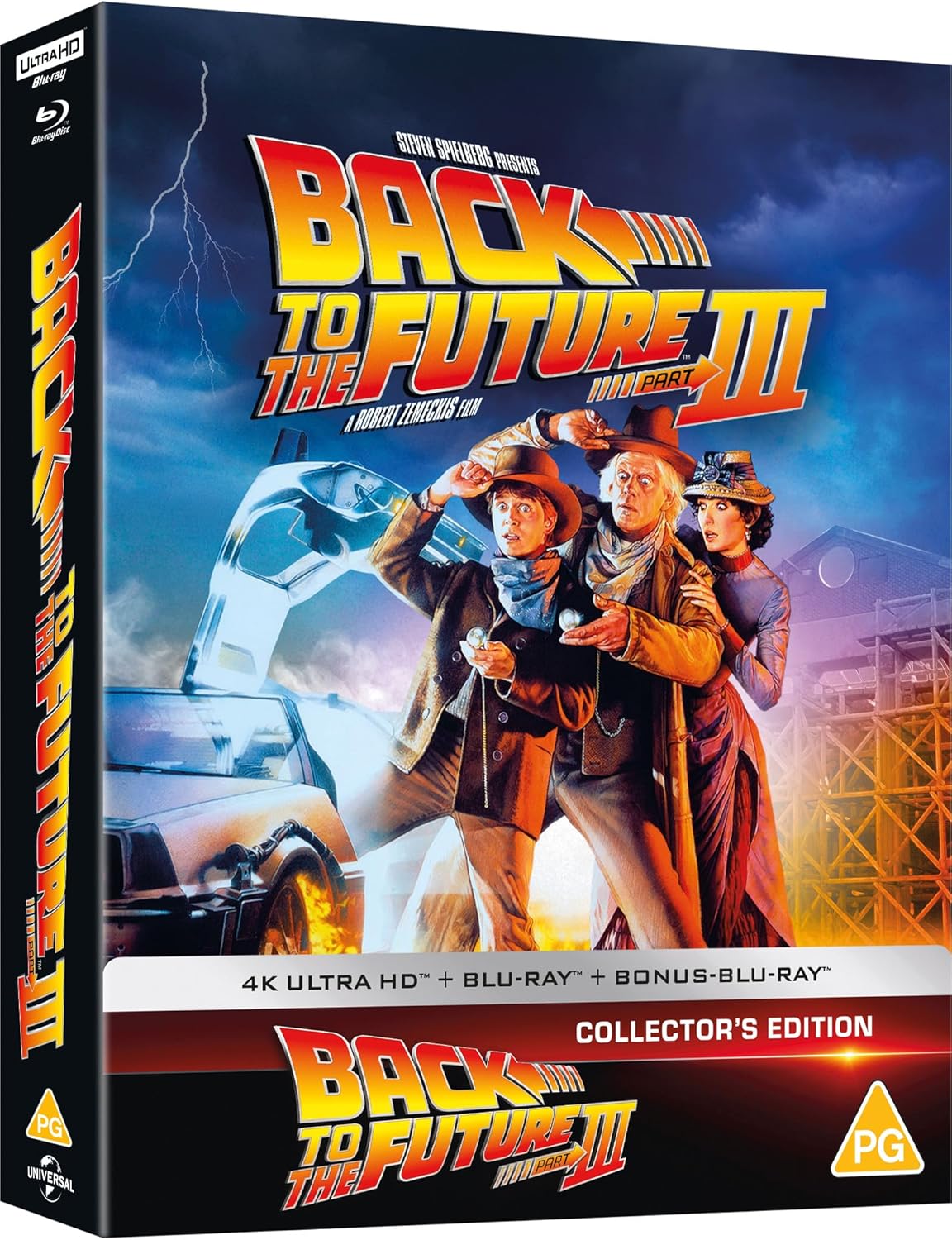 Back to the Future III - Collector's Edition Steelbook (4K Ultra HD + Blu-ray)