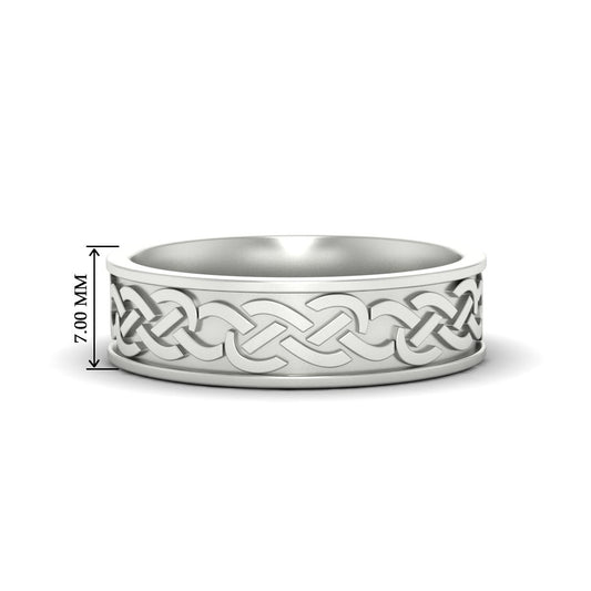 Celtic Mens Wedding Ring