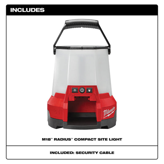 Milwaukee 2145-20 M18⢠RADIUS⢠LED Compact Site Light