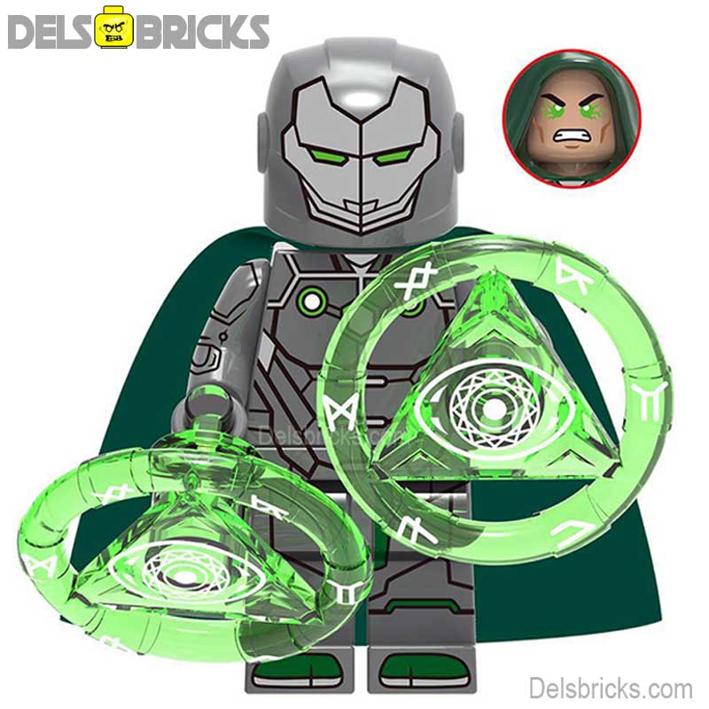 Dr Doom Infamous Iron Man Avengers Doomsday Lego Minifigures Custom Toys
