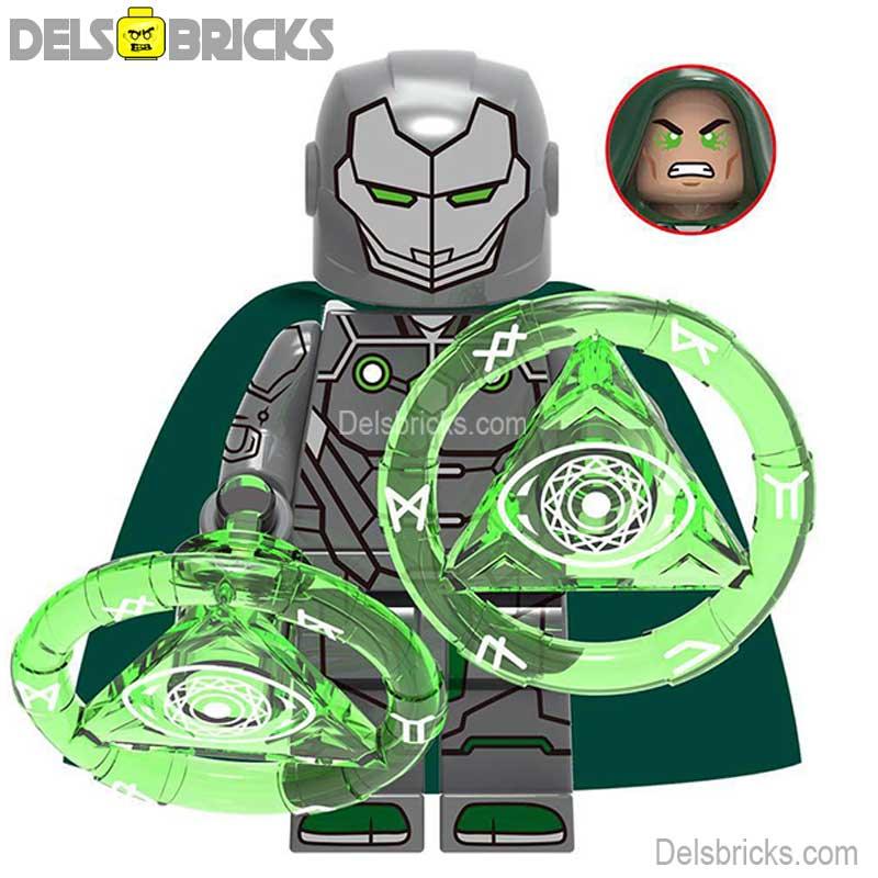 Dr Doom Infamous Ironman Suit Avengers MCU lego Minifigures Custom Toys 10