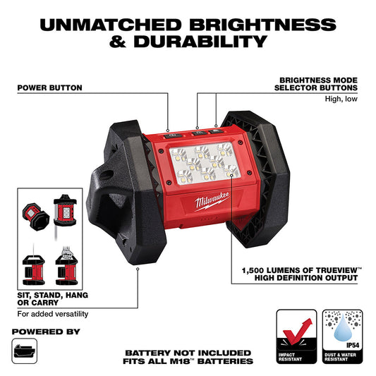 Milwaukee 2361-20 M18⢠LED Flood Light