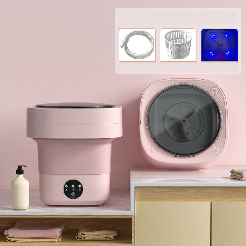 Mini Foldable Washing Machine for Socks Underwear