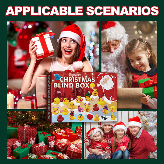 24 Days Christmas Advent Calendar, Ducks Bath Toy