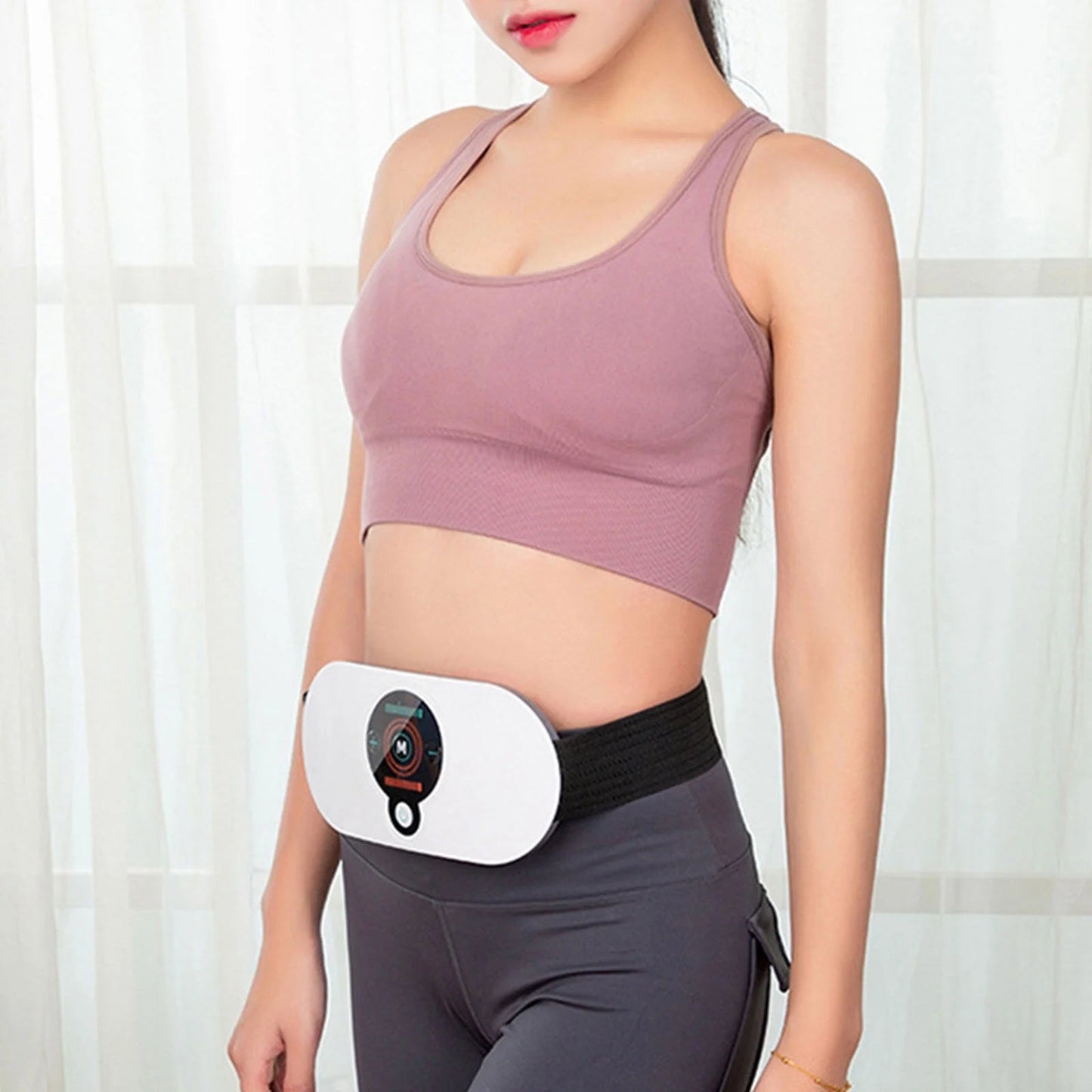 š„ Electric Heating Pad for Menstrual Cramps ā Portable Uterus & Back Warmer with 3 Heat Levels & 9 Massage Modes