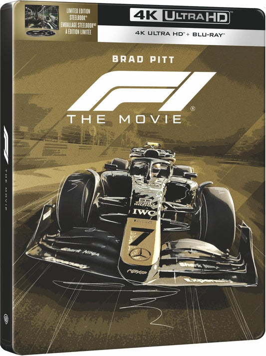 F1: The Movie - Limited Edition Steelbook (4K UHD + Blu-ray)