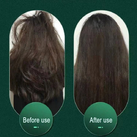 2 In 1 Hair Straightener Hot Comb Curling Brush