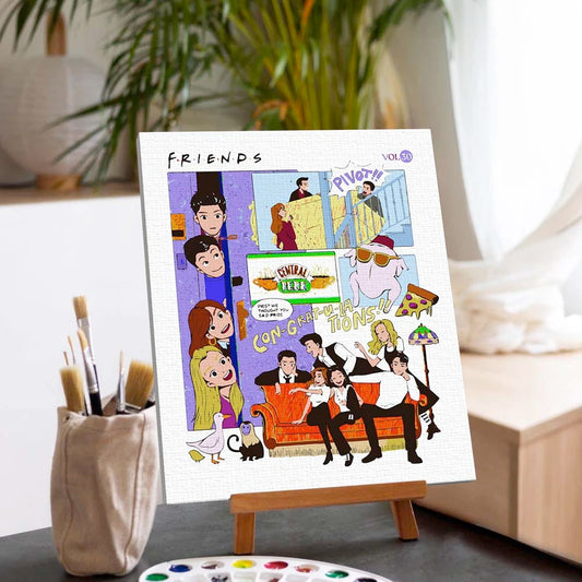 Friends Forever - Paint By Numbers Kit