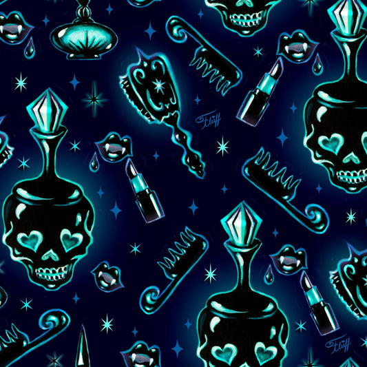 "Dark Desire" Leggings by Miss Fluff x Lipstick & Chrome