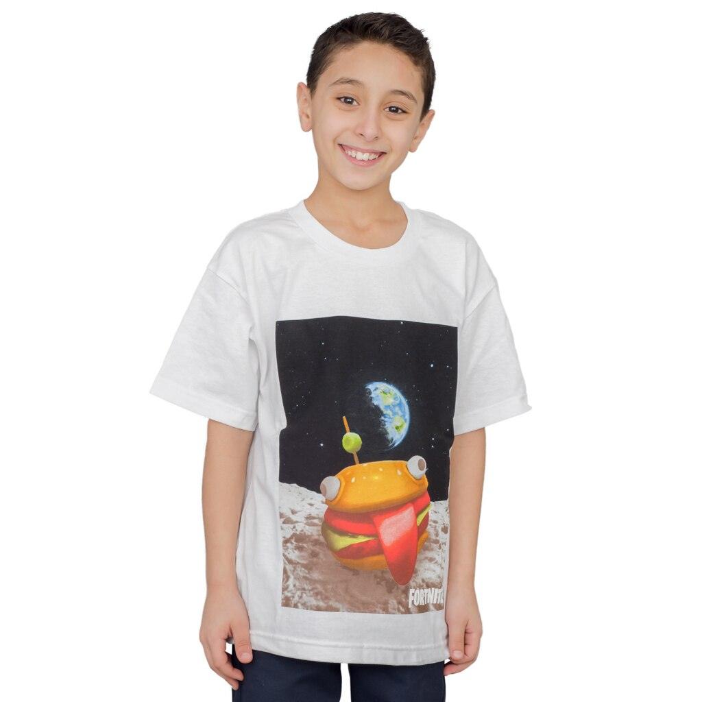 Fortnite Durrr Burger Space Youth White T-shirt