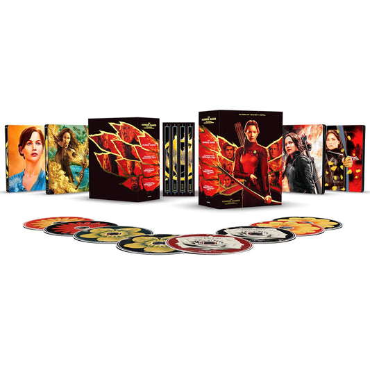 The Hunger Games - Ultimate Steelbook Collection (4K UHD + Blu-Ray + Digital)