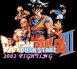 Dragon Ball Z3 Gameboy Fighting Game