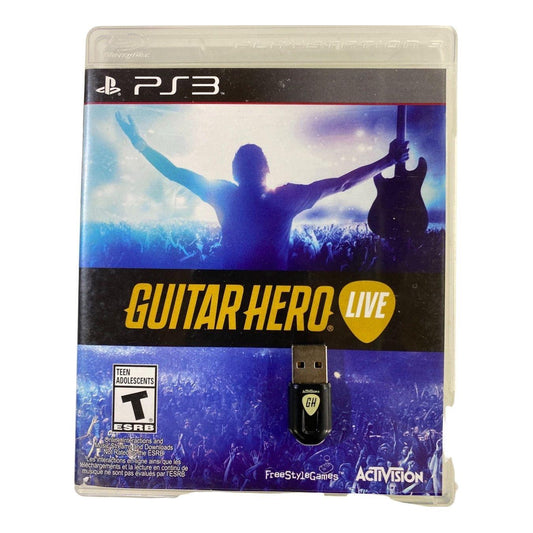 Relive the Glory - Guitar Hero Live PS3 Bundle