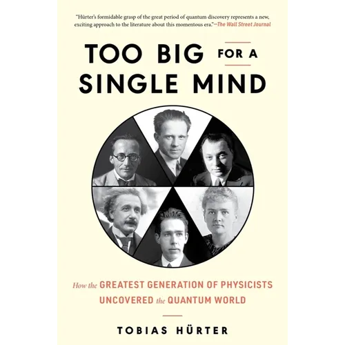 Too Big for a Single Mind: How the Greatest Generation of Physicists Uncovered the Quantum World