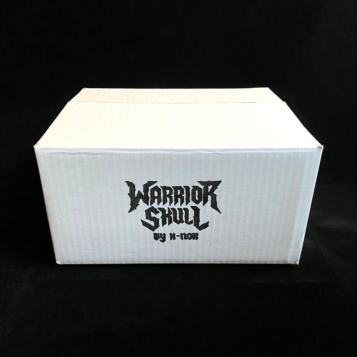 K-NOR Warrior Skull resin figure