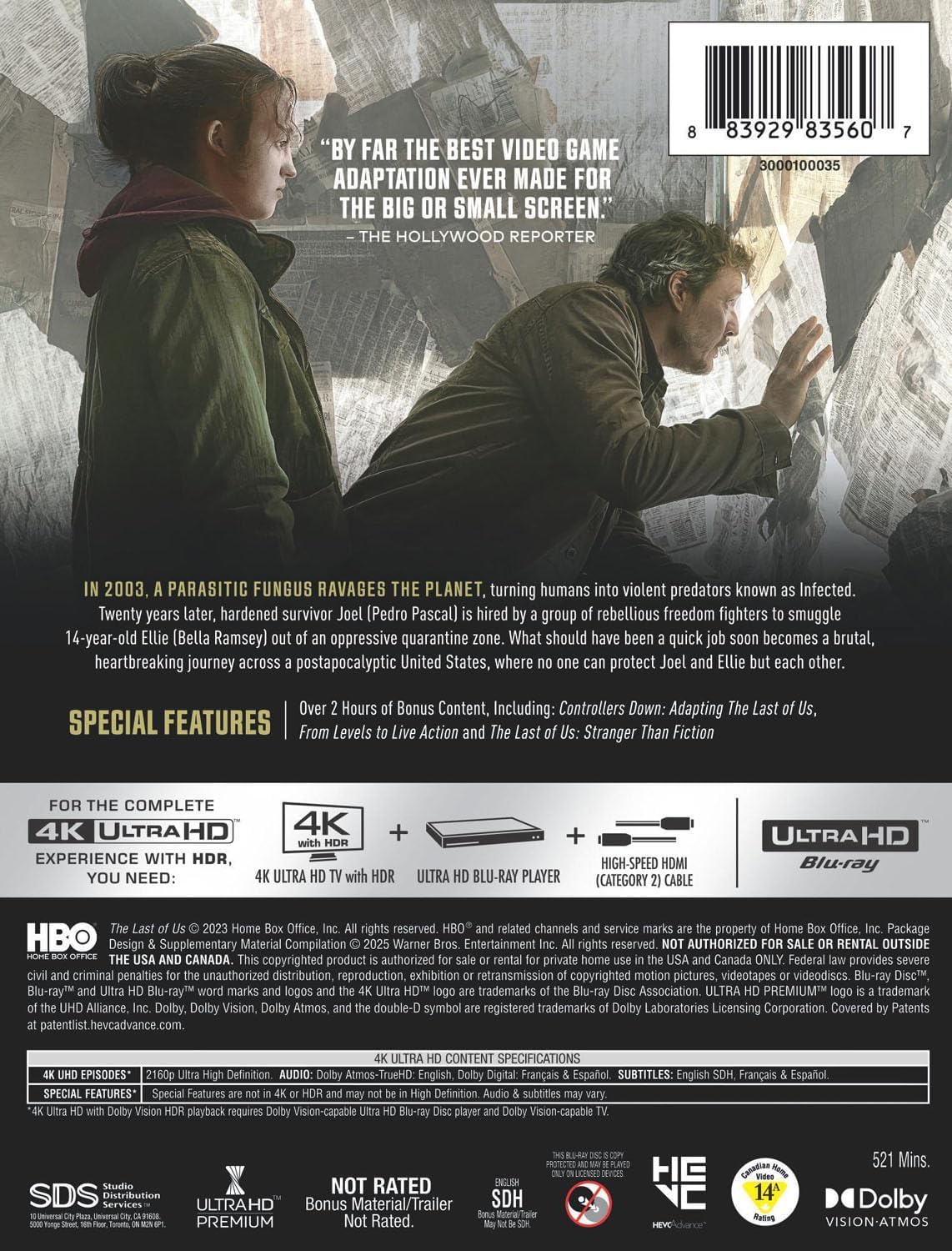 The Last of Us: The Complete First Season - Limited Edition Steelbook (4K UHD)