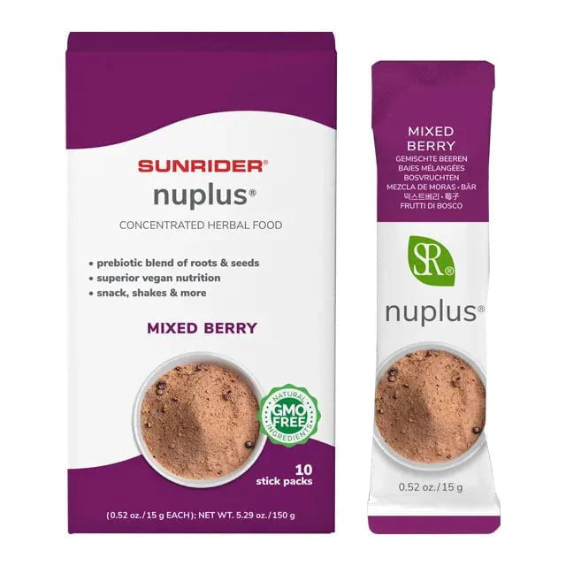 NOW AVAILABLE NuPlus Herbal Food Formula by Sunrider