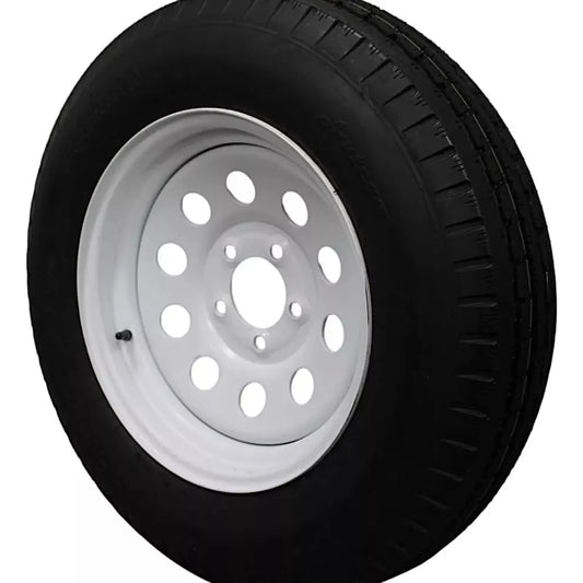 (Set of 4) Antego Tire and Wheel 205/75D15 Trailer Tire – Reinforced 6-Ply-Ply Design, 15.0-Inch Rim – Built for Long-Distance Hauling & Stability | A15604510116206ST20575D15-B4