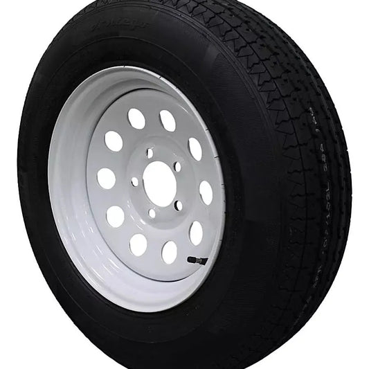 (Set of 2) Antego Tire and Wheel 205/75R15 Highway Terrain – 15.0-Inch Rim, 6-Ply-Ply Strength, Load 101.0, Speed M – Heavy-Duty Trailer Tire | A15604510116108ST20575R15-B2