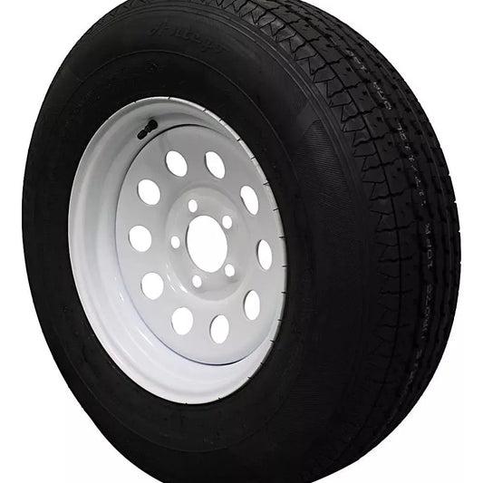 (Single Assembly) Antego Tire and Wheel 225/75R15 Highway Terrain Assembly – Optimized for High Load Performance, 15.0-Inch Rim, Load 116.0, Speed M | A15604510116110ST22575R15