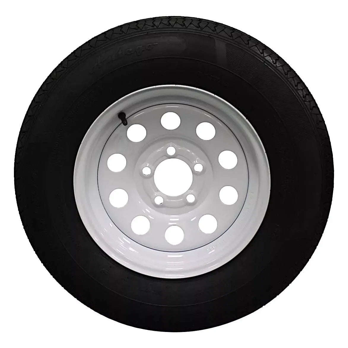 (Set of 2) Antego Tire and Wheel 205/75R14 Highway Terrain Assembly – Optimized for High Load Performance, 14.0-Inch Rim, Load 105.0, Speed M | A140554010116108ST20575R14-B2