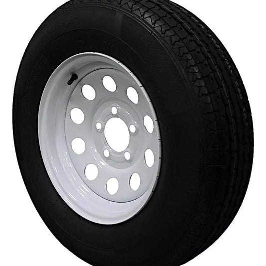 (Set of 2) Antego Tire and Wheel 205/75R14 Highway Terrain Assembly – Optimized for High Load Performance, 14.0-Inch Rim, Load 105.0, Speed M | A140554010116108ST20575R14-B2