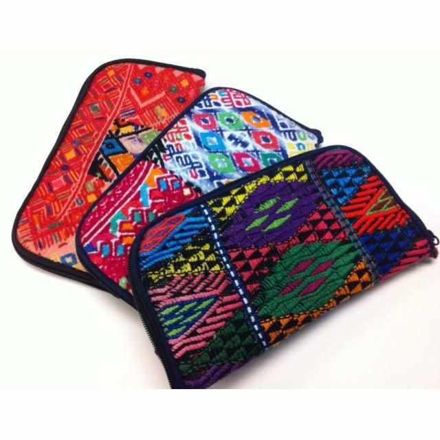 Shanti Upcycled Embroidered Wallet - Guatemala