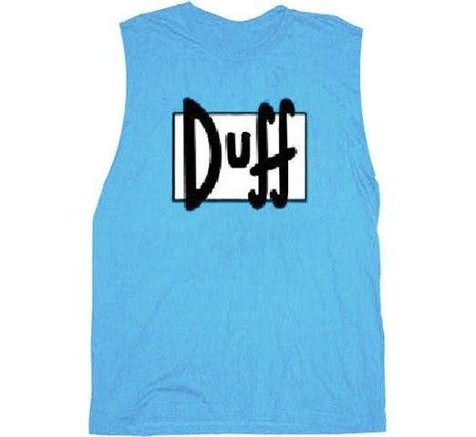 Simpsons Duff Beer Sleeveless T-shirt