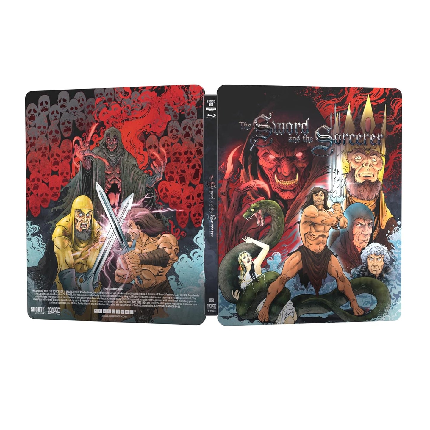 The Sword And The Sorcerer - Amazon Exclusive Steelbook (4K Ultra HD + Blu-ray)