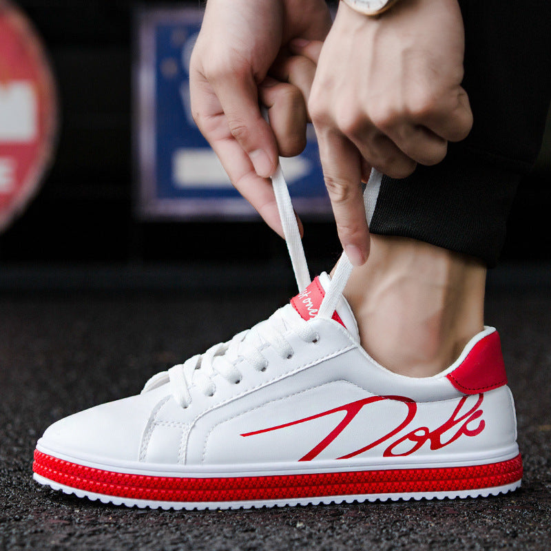 Versatile flat casual shoes student sports board shoes