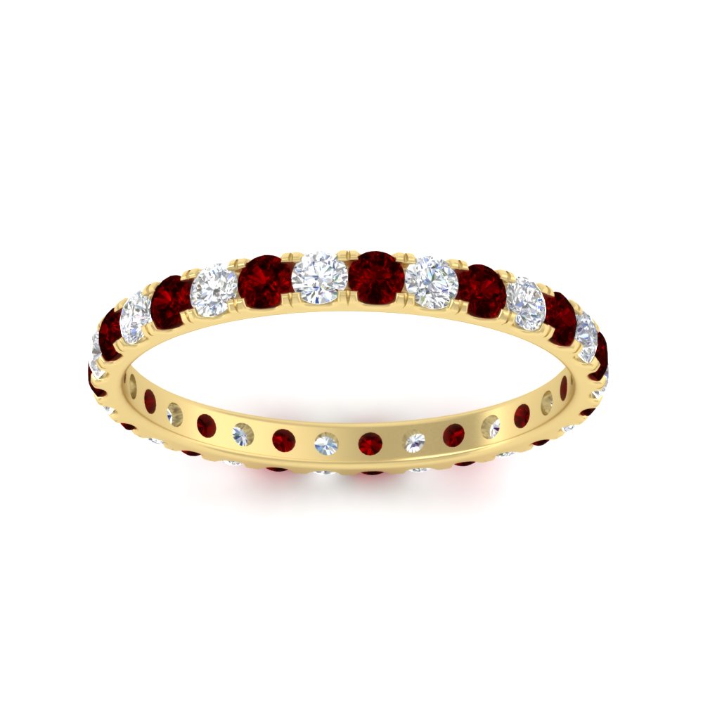 0.75 Ct. Round Eternity Wedding Band