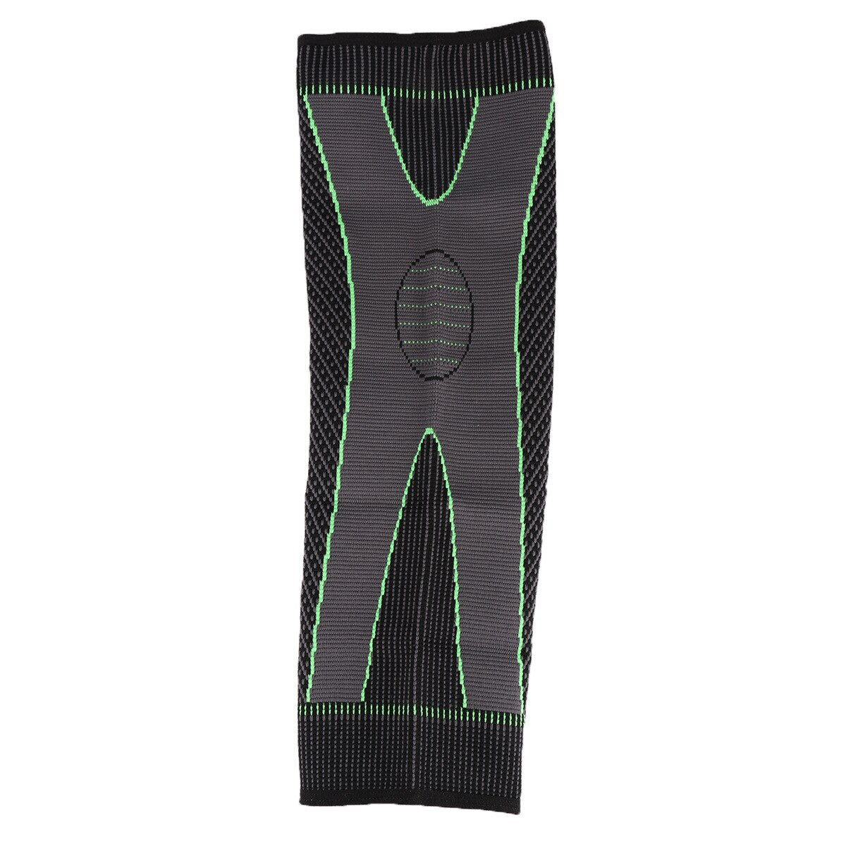 1PCS Mumian S33 Classic Black And Green Knitted Thermal Lengthen Sports Kneecaps