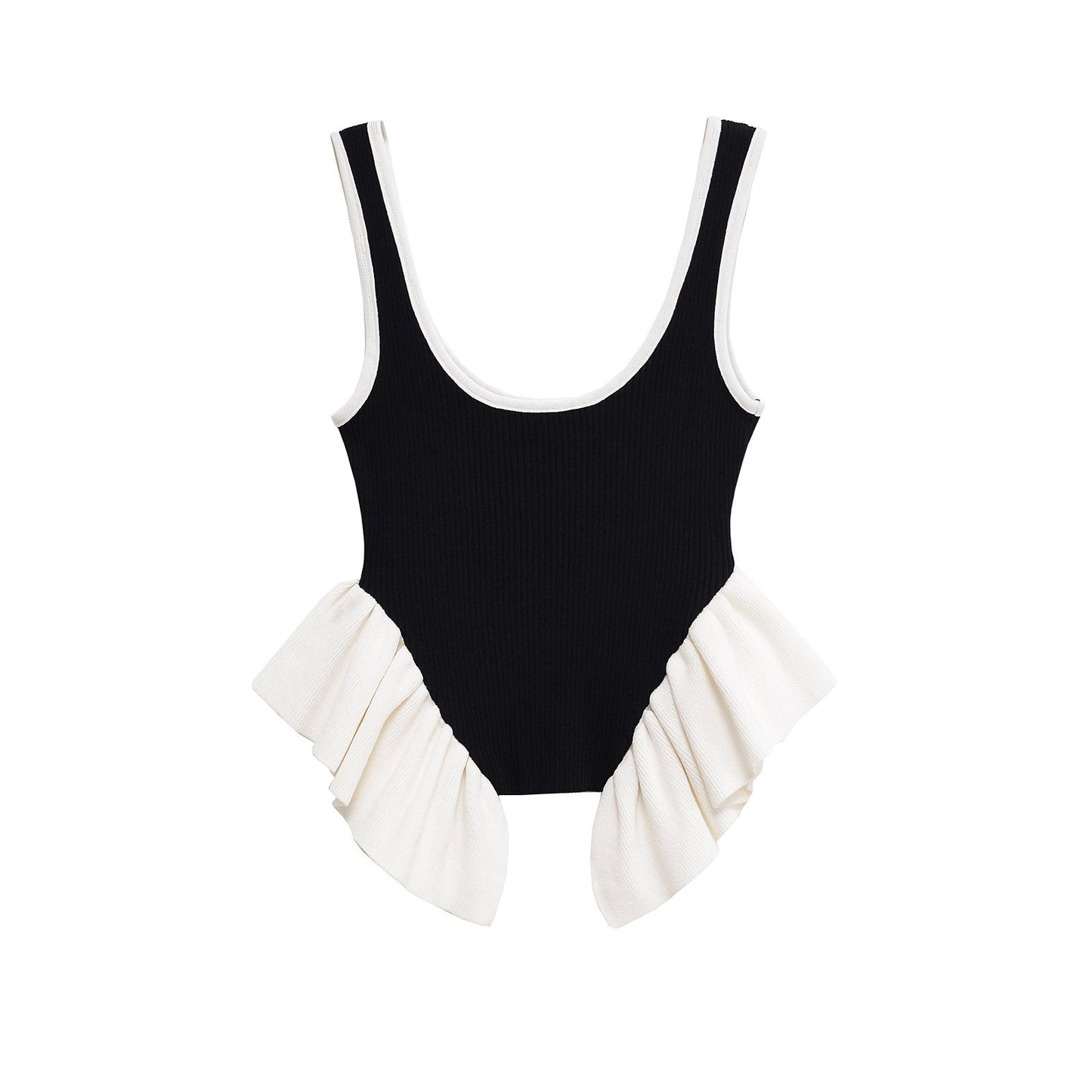 Elegant and Versatile Sleeveless Strap Top with  Design