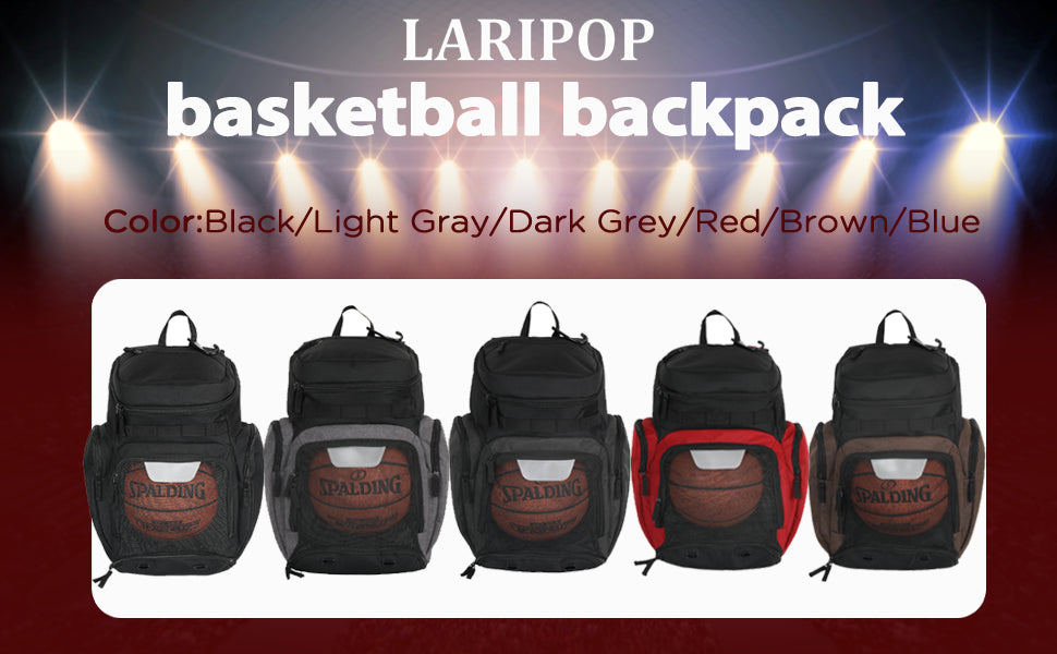 Court Commander Pro — Basketball Backpack With Ball & Shoe Compartments (20–35L)