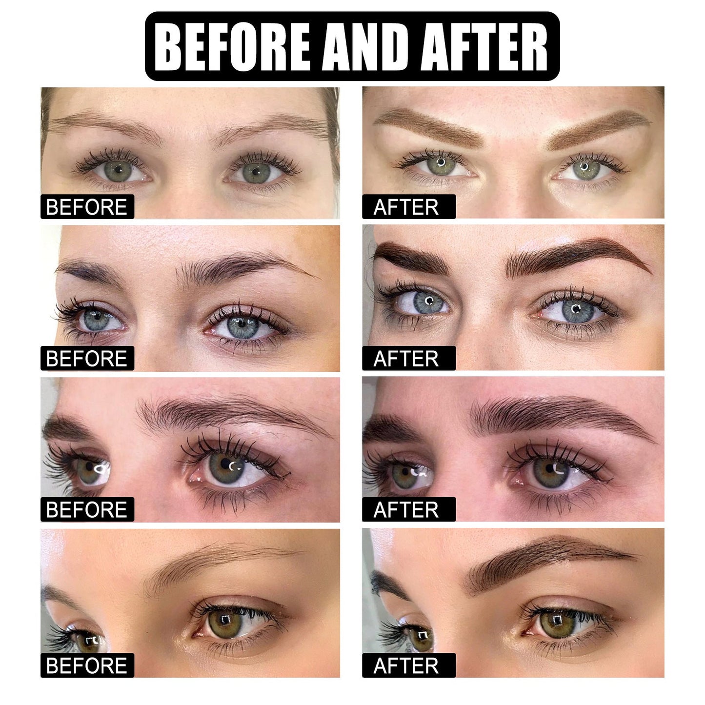 EELHOE Eyebrow Cream Styling Soap Colorless Transparent Refreshing Lasting Natural Makeup Eyebrow Styling Eyebrow Brush