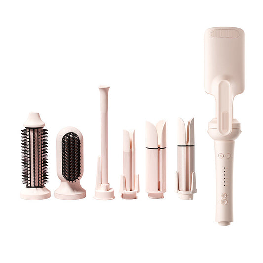 Seven in one hair changing curling stick Super large curly big wave Chicken rolls fluffy automatic curling device multi-function