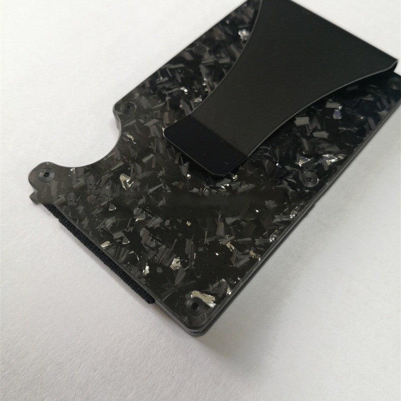 Carbon Fiber Wallet with RFID Card Holder